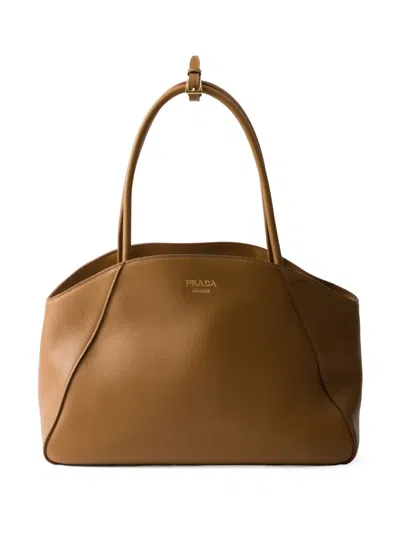 Prada Logo-print Tote Bag