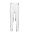 Prada Back Pleat Cropped Pant In White