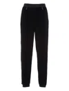 Prada Logo-print Trousers In Schwarz