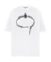 Prada Logo Printed T-shirt In White