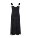 Prada Women's Silk Dress In Black