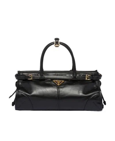PRADA MEDIUM LEATHER HANDBAG