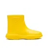 Prada Logo Rubber Boots Women In Yellow