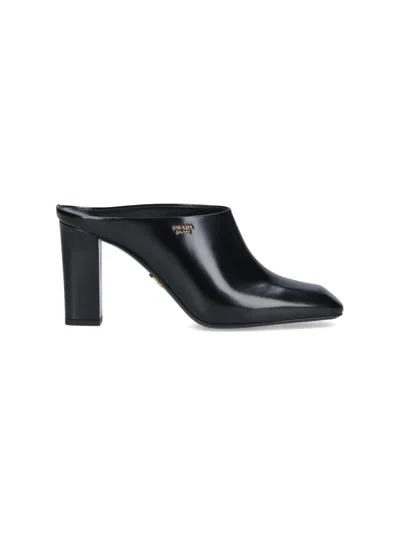 PRADA LOGO SABOTS