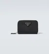 Prada Logo Saffiano Leather Coin Purse