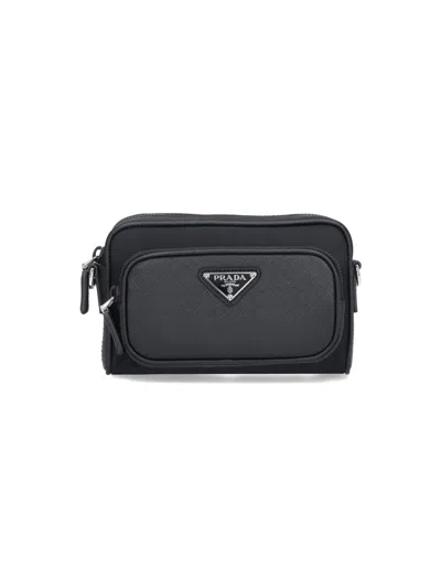 Prada Logo Shoulder Bag