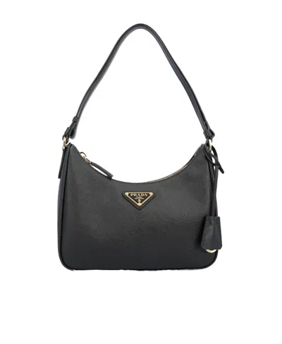 PRADA LOGO SHOULDER BAG