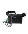 Prada Logo Shoulder Bag In Black