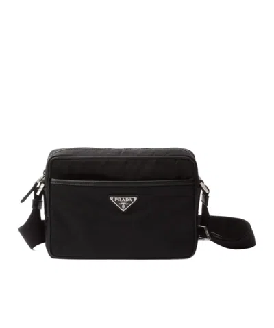 PRADA ZIPPERED SHOULDER BAG