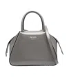 Prada Logo Shoulder Bag In Gray