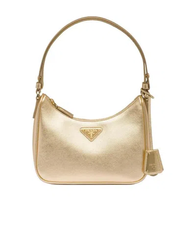 PRADA LOGO SHOULDER BAG