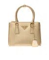 Prada Logo Shoulder Bag In Yellow