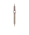Prada Ayers Leather Shoulder Strap In Stone Grey