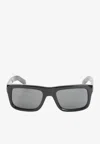 Prada Logo Square Sunglasses In Pattern