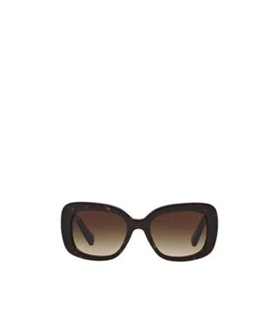 Prada Logo Sunglasses In Black