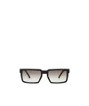 Prada Logo Sunglasses In Black