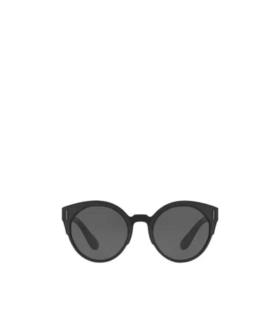 Prada Logo Sunglasses In Black