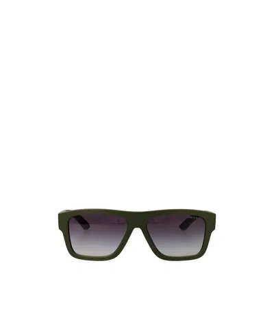 Prada Linea Rossa Man Sunglass Ps 04zs In Grey Gradient