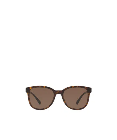Prada Logo Sunglasses In Brown