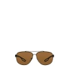 Prada Logo Sunglasses In Brown
