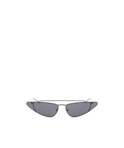 Prada Logo Sunglasses In Black