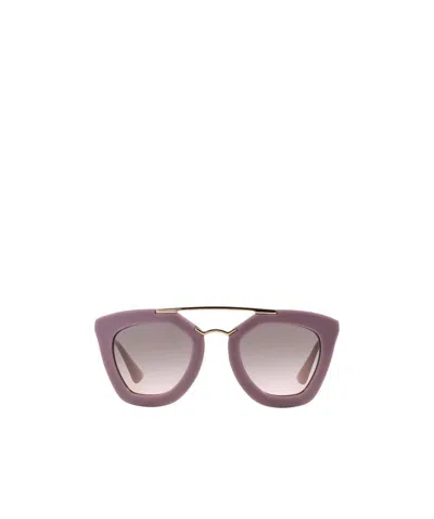 Prada Logo Sunglasses In Gray
