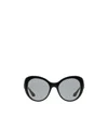 Prada Logo Sunglasses In Gray