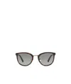 Prada Logo Sunglasses In Gray