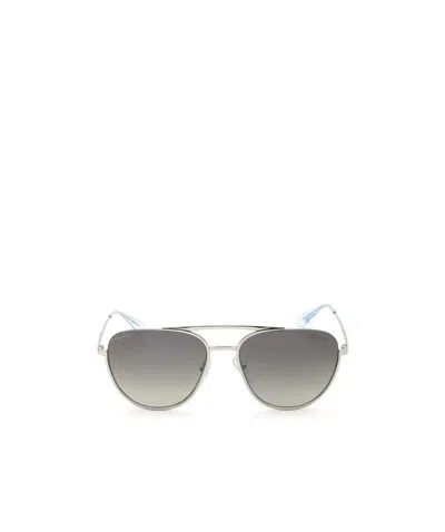Prada Logo Sunglasses In Gray