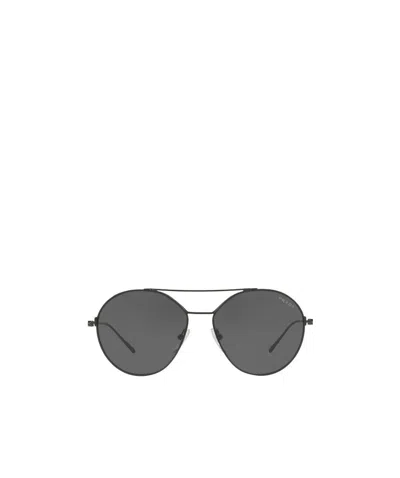Prada Logo Sunglasses In Gray