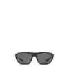 Prada Logo Sunglasses In Gray