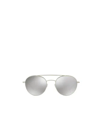 Prada Logo Sunglasses In Gray