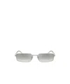 Prada Logo Sunglasses In Gray