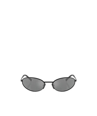PRADA PRADA EYEWEAR OVAL FRAME SUNGLASSES