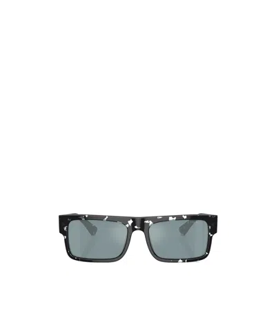 PRADA PRADA EYEWEAR RECTANGULAR FRAME SUNGLASSES