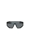 Prada Mask-frame Sunglasses In Gray