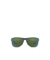 Prada Logo Sunglasses In Green