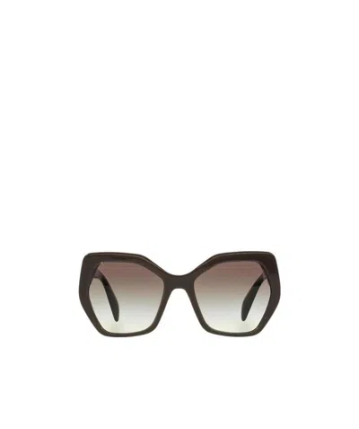 Prada Logo Sunglasses In Multicolor
