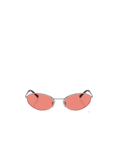 PRADA PRADA EYEWEAR ROUND FRAME GLASSES