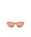 Prada Logo Sunglasses In Pink