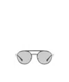 Prada Logo Sunglasses In White