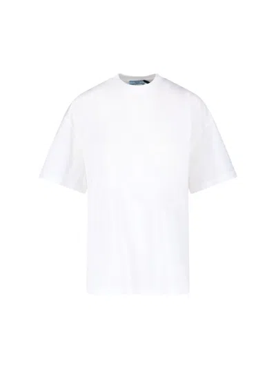 Prada Logo T-shirt In White
