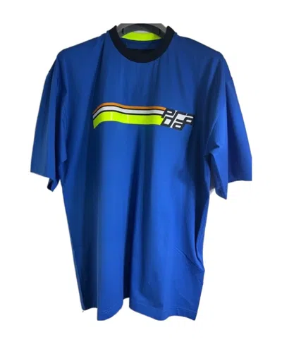 Prada Logo T-shirt In Blue