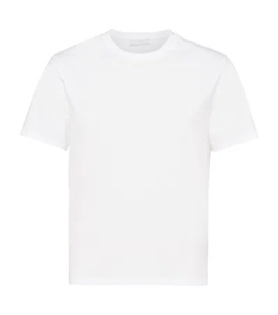 Prada Logo T-shirt In White