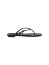Prada Pantoletten Mit Emailliertem Triangel-logo In Black  