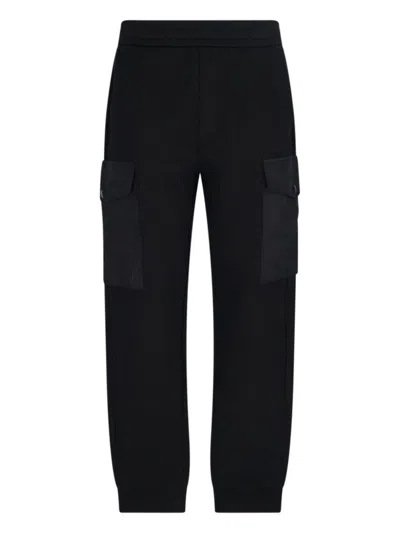 Prada Logo Track Pants – Black