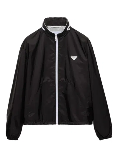 PRADA LOGO-TRIANGLE JACKET