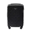 Prada Logo Trolley Box In Black