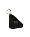 Prada Logo Wallet In Black