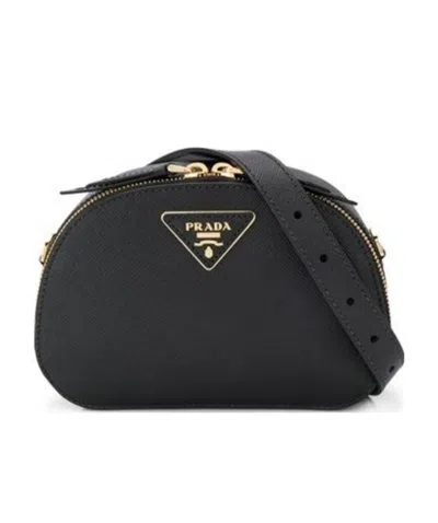 Prada Logo Woc In Black